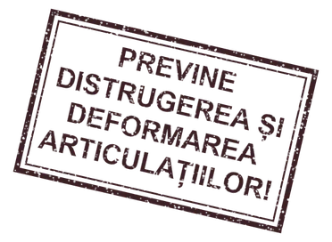 Ștampilă: previne distrugerea și deformarea articulațiilor